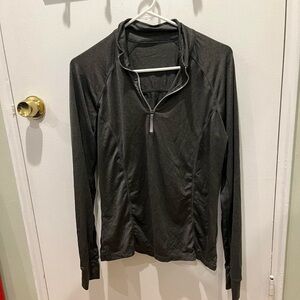 Reebok Charcoal Long Sleeve Top